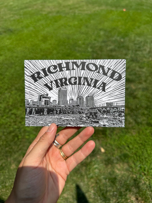 RVA Skyline Postcard