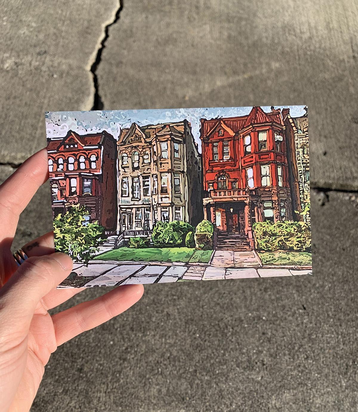 Franklin Street Postcard