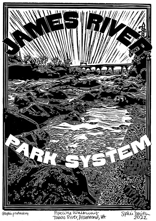 James River Park System Postcard