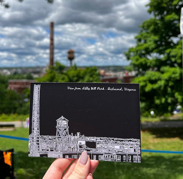 Libby Hill Park Postcard